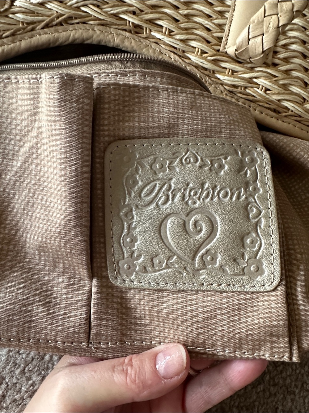 Brighton straw bag - Picture 9 of 10